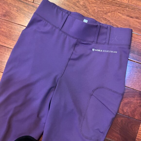 Noble Equestrian Pants Women's Small Purple Balance Tight Booty Boost - Picture 2 of 7